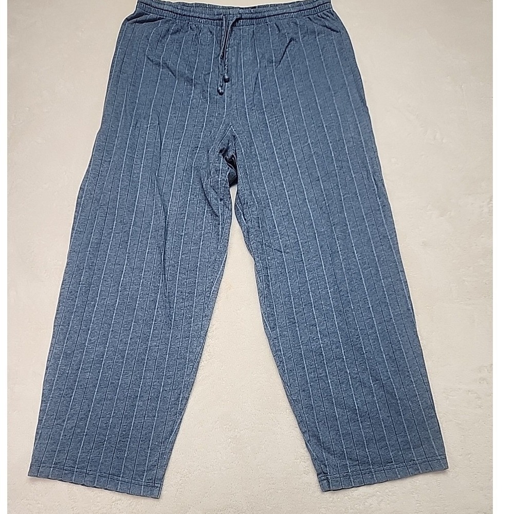 Nautica Gray Pin Stripe Lounge Sleep‎ Pj Sleep Pants Size Large